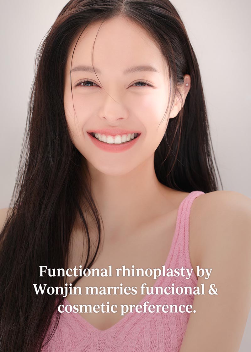 Functional rhinoplasty by Wonjin